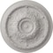Ekena Millwork Oslo Ceiling Medallion (Fits Canopies up to 7 5/8"), 38 3/8"OD x 2 7/8"P, Ultra Pure White CM38OSUWF - alternate 1